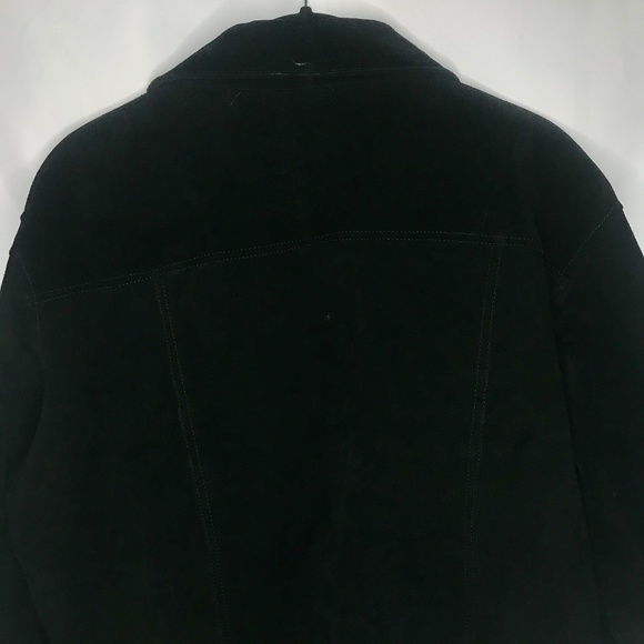 VNTG AMI Black Suede Jacket - Picture 4 of 4